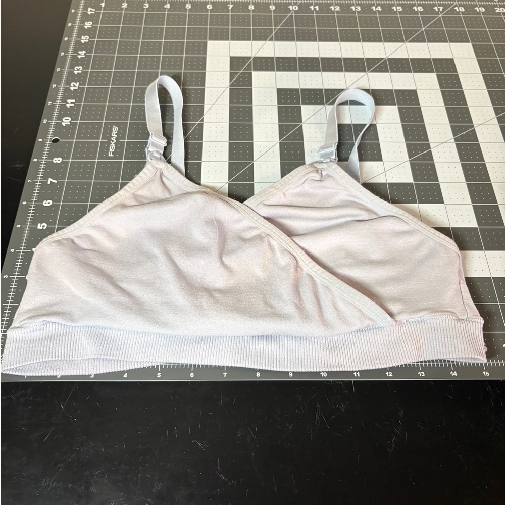 Light Blue Nursing Bra